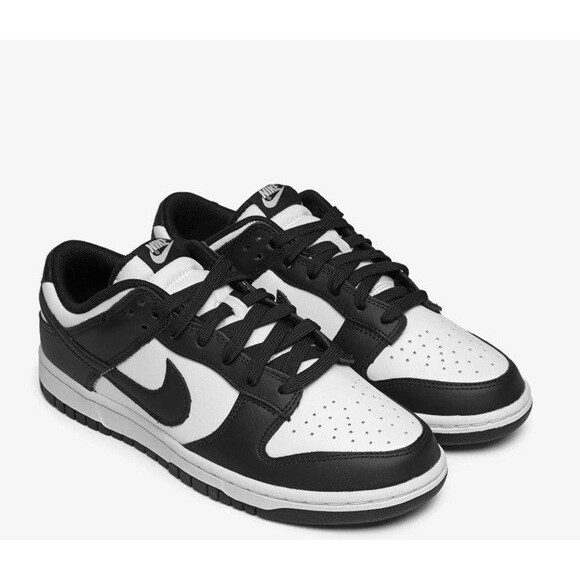 New Nike Dunk Low Retro DD1391-100 Panda White Black Men Sneakers Shoes Sz 15